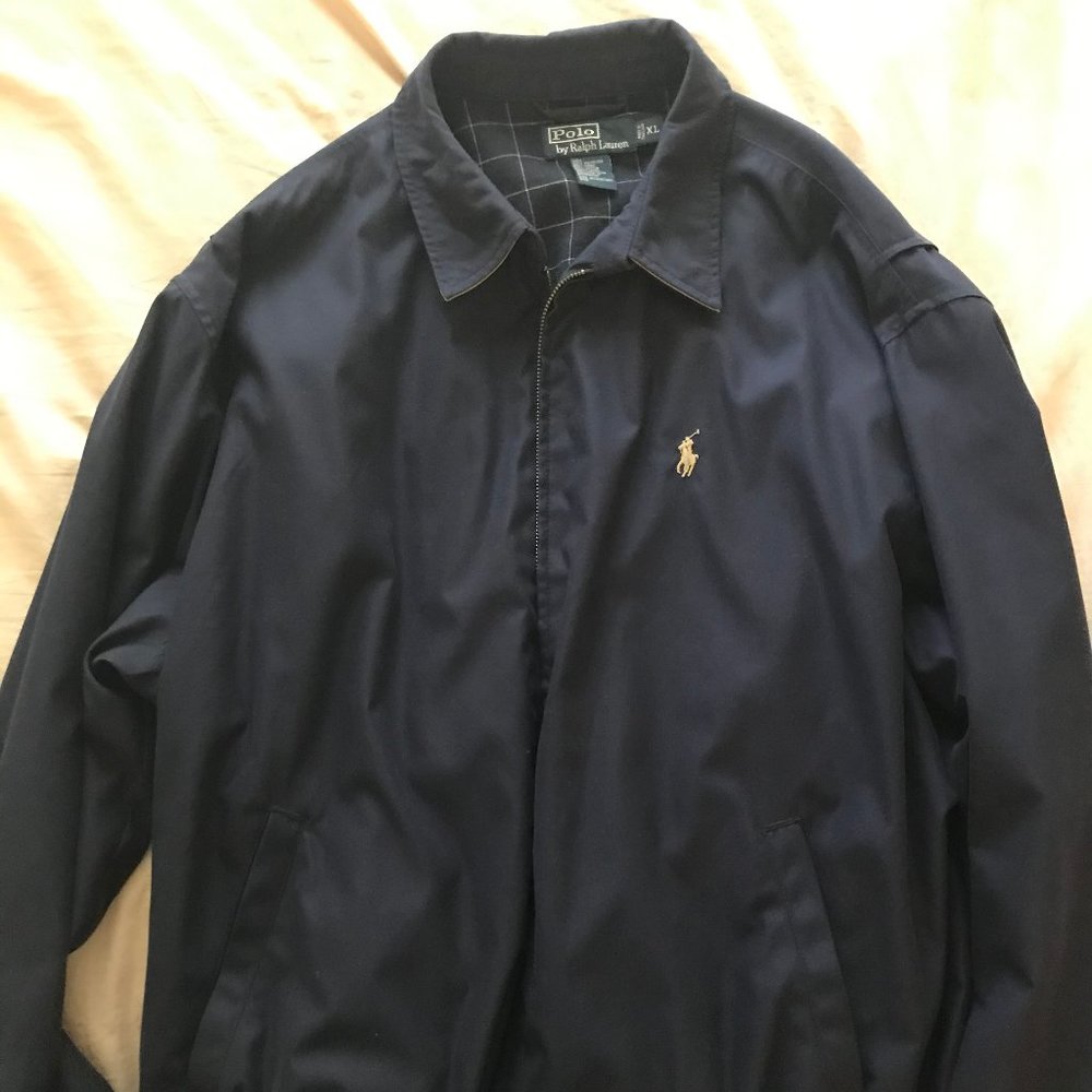Ralph Lauren Navy Blue Light weight Jacket. XL